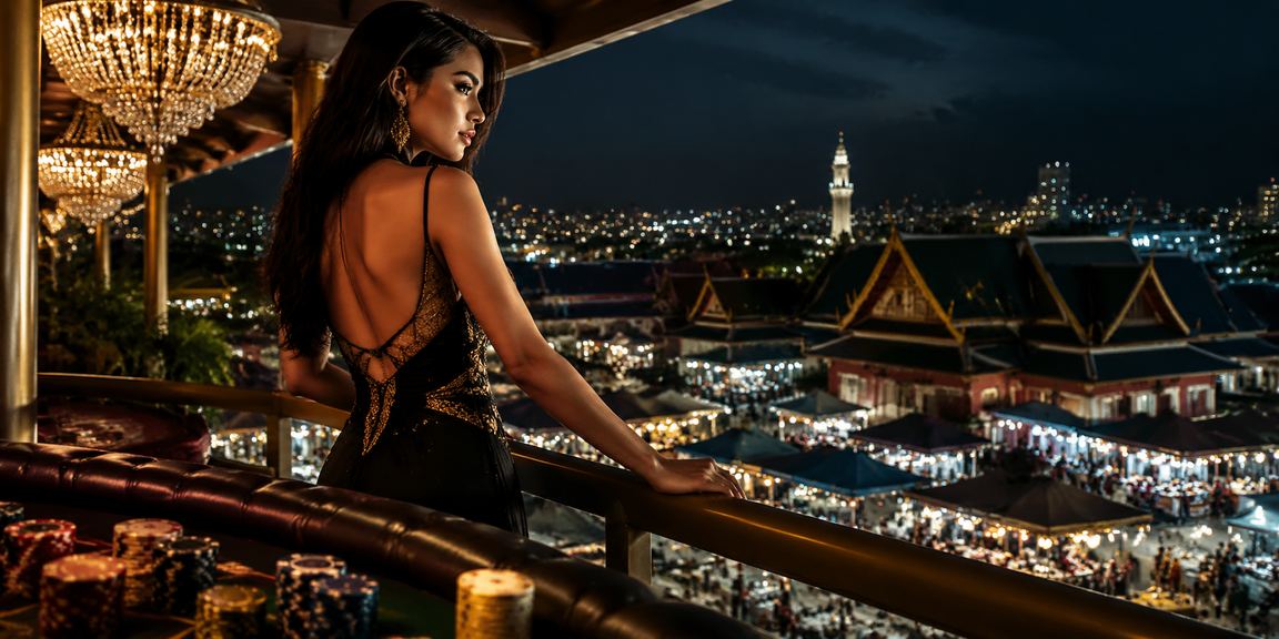 Suasana meja kasino baccarat gaya Malaysia di Kota Bharu bersama pemain tempatan